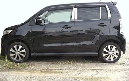 Amazon 最鏡面 Mh23系ワゴンr ステンレスピラー鏡面hyper ピラー 鏡面 ヘアライン スズキ 車 車パーツ ピラーパネル ステンレス 高品質 ピラー 車 バイク