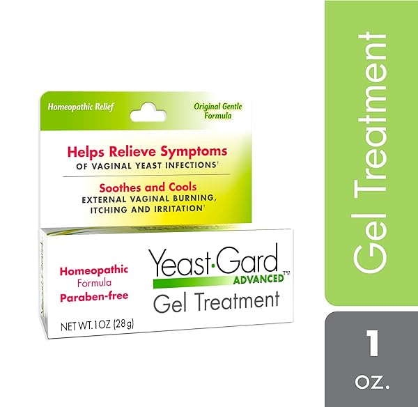 YEASTGARD ADVANCED HOMEOPATHIC YEAST TREATMENT VAGINAL GEL -WHITE 1 OZ