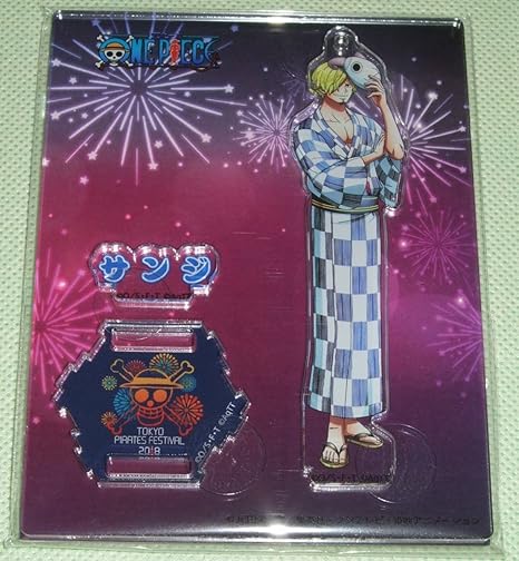 Amazon サンジ アクリルスタンドチャーム ワンピース 夏祭り 18 東京ワンピースタワー 限定 麦わらストア 夏まつり アニメ 萌えグッズ 通販