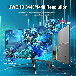 Raywego 34 inch Ultrawide Curved Computer Gaming