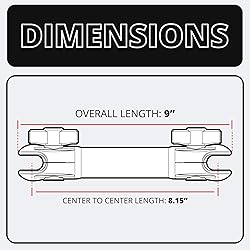 Tackform 9" Long 20mm Ball and Socket Arm DuraLock