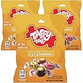 Salt Water Taffy Individually Wrapped Go Banana Mix 3.5 oz Pack of 3 by Taffy Town | Gourmet Saltwater Taffy Candy Bulk Pack | Made in USA (Go Bananas)