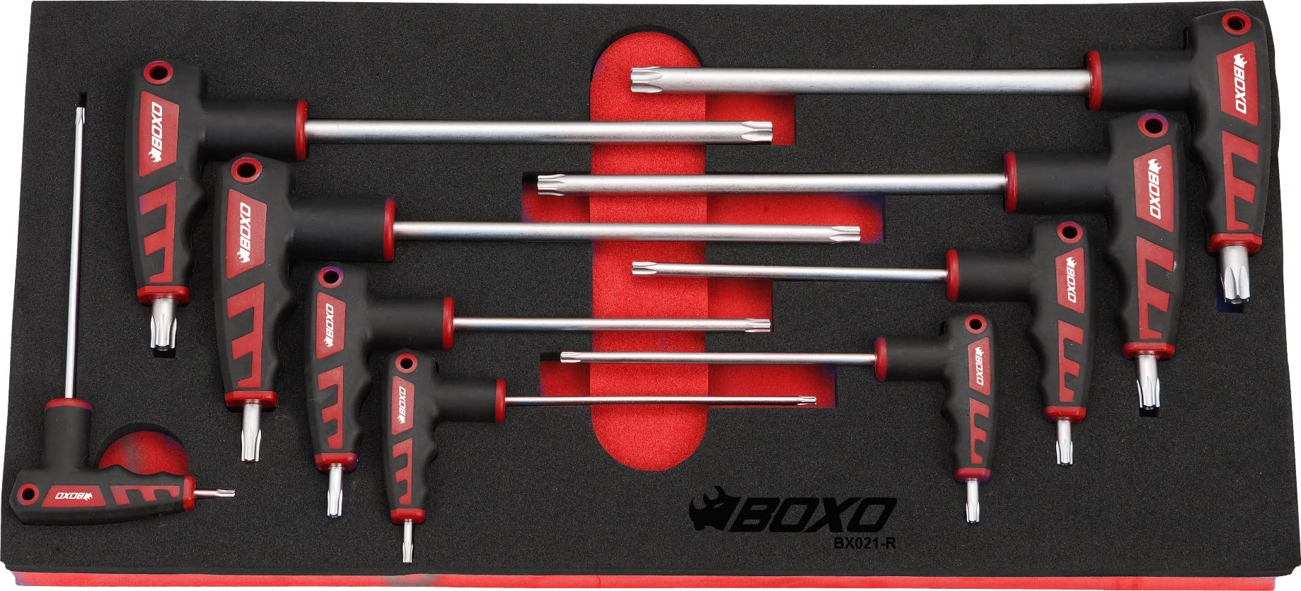 BOXO 9 Pc Torx T-Handle Set