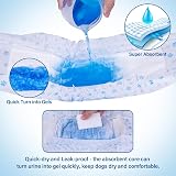 Pet Soft Male Dog Nappies 12 Count Disposable Wraps 30-48 cm Waist view 5