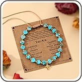 Nymerianoble Cross Bracelet for Women, Christian Jewelry Religious Bracelets for Women Healing Crystal Beaded Bracelet Mother in Law Gifts