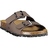 CMP ECO THALITA Men’s Eco-Friendly Cork Sandals – Recycled Materials, Double Buckle Slip-On, Suede Footbed Comfort. Sustainable Italian Comfort for Everyday Wear from Europe