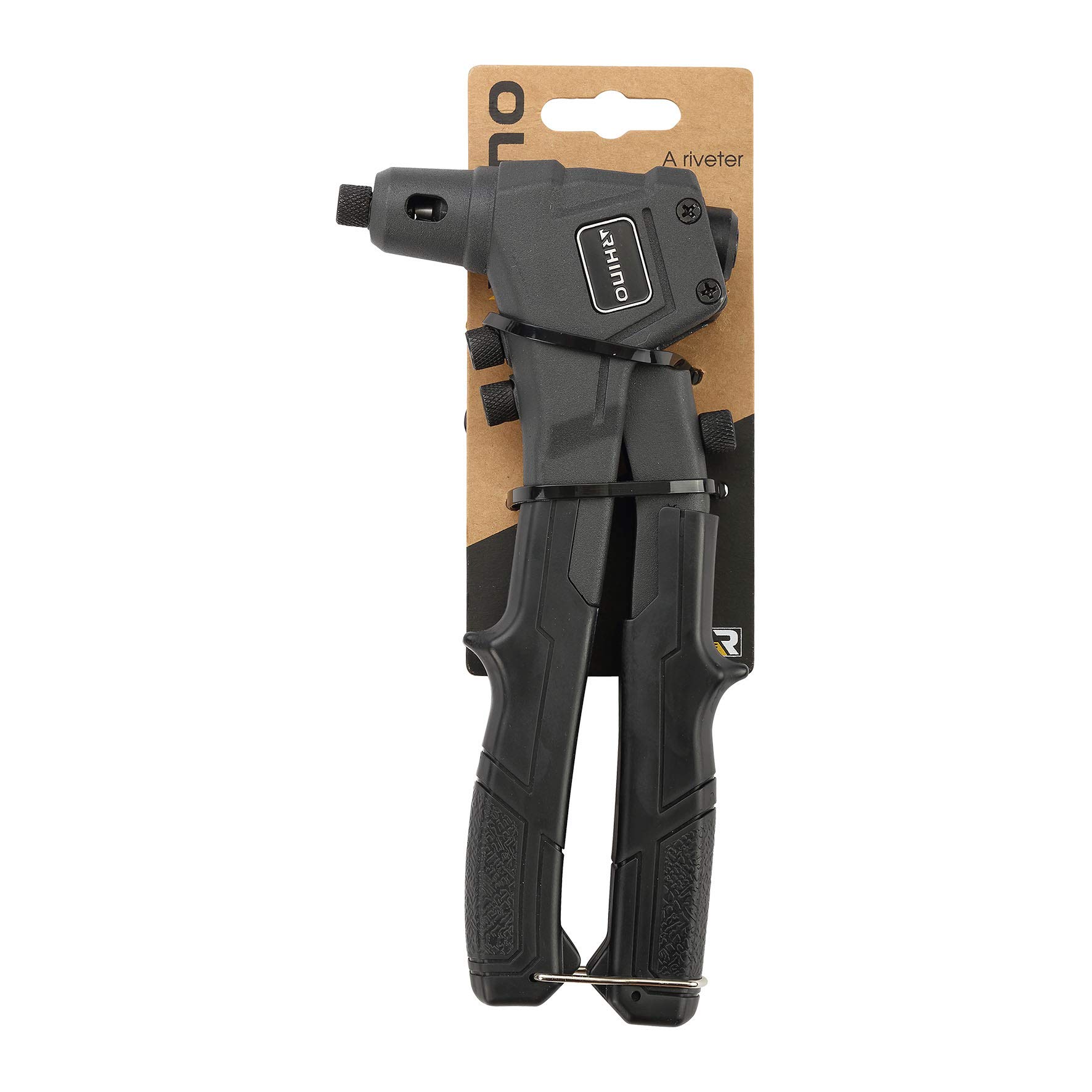 RHINO Mini Long Nose Pliers 150 mm - Made of High Quality Steel - Ideal for Working in Small Spaces - Length 150 mm - Ergonomic Handle -