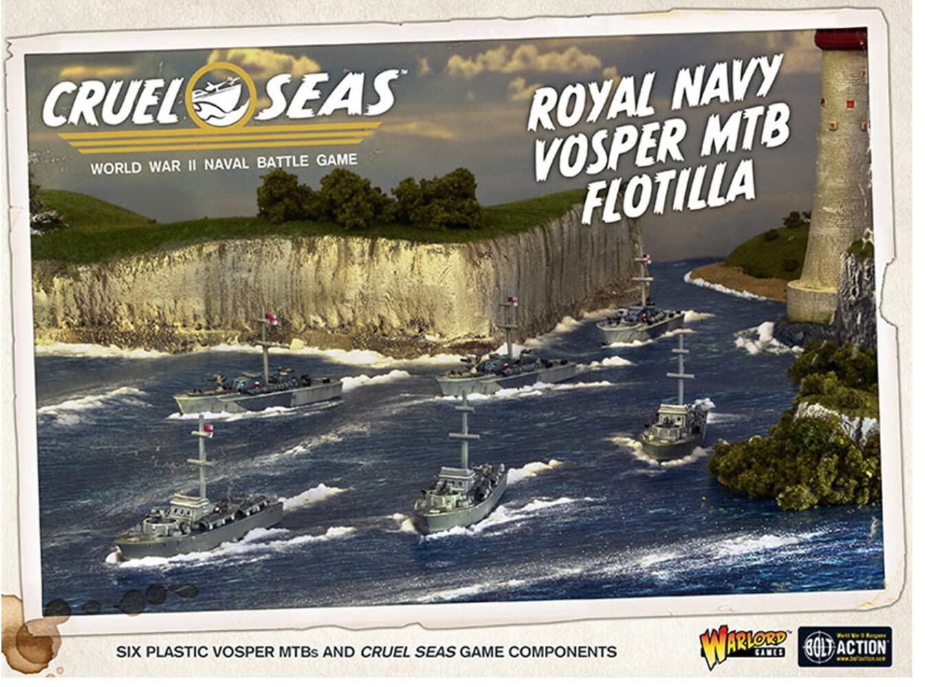 Cruel Seas Royal Navy Vosper MTB Flotilla, World War II Naval Battle Game …