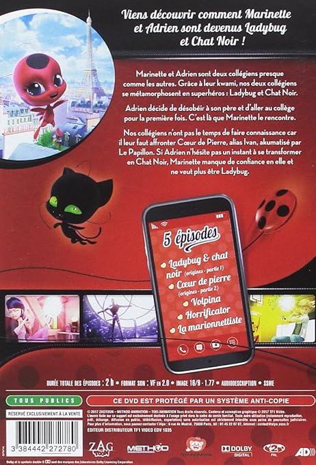 Amazoncom Miraculous Les Aventures De Ladybug Et Chat