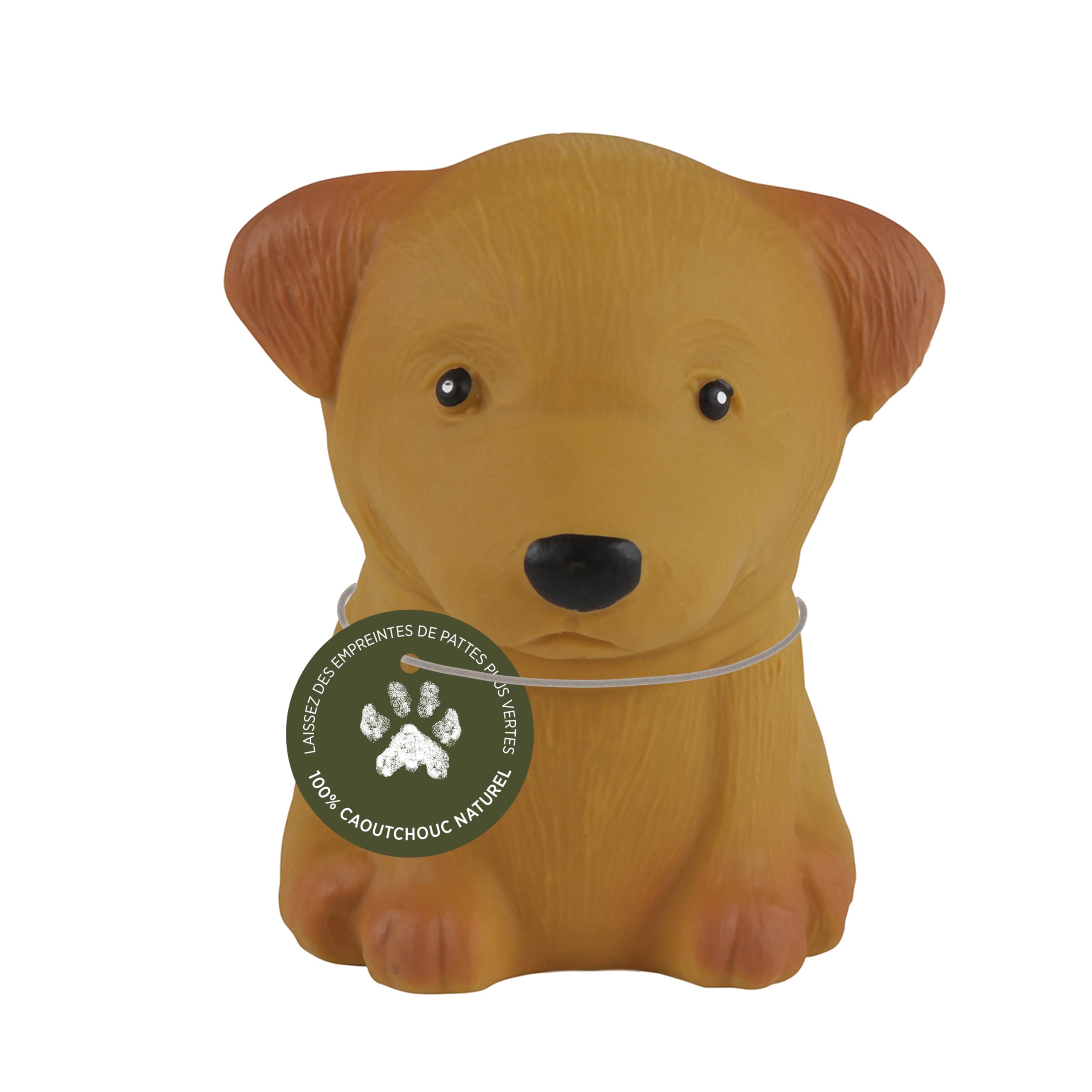 Hevea Poodle Breed Collection Dog Chew Toy - Natural Rubber Teething Toy for Puppies, Small, Medium and Large Dogs - Sore Gum Relief & Keeps Dogs Busy