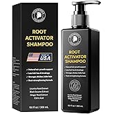 Root Activator Shampoo for Men - Hair Growth Shampoo for Hair Loss and Thinning Hair - Hair Loss RegrowthTreatments for Women Men (10.1 Fl Oz (Pack of 1))