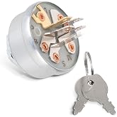 Canamax 925-0267 STD365402 Ignition Switch - 3 Positions &amp; 5 Terminals | For MTD Craftsman John Deere Toro Snapper Scag Craftsman Riding Lawn Mowers - Replaces 24688 24695 925-0267A 725-0267