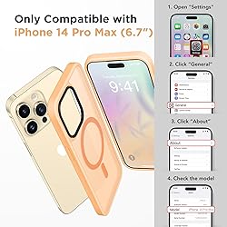 GONEZ Magnetic for iPhone 14 Pro Max