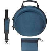 JOYSOG Case for Harman Kardon Onyx Studio 7,Portable Hard Carrying Storage Case Shoulder Bag with Cable Bag for HK Onyx Studio 7 Wireless Speaker (Blue)
