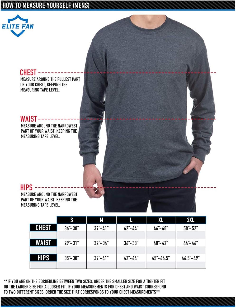 Elite Fan Shop Fan Favorite Dark Heather Long Sleeve Arch Tee Shirt : Clothing