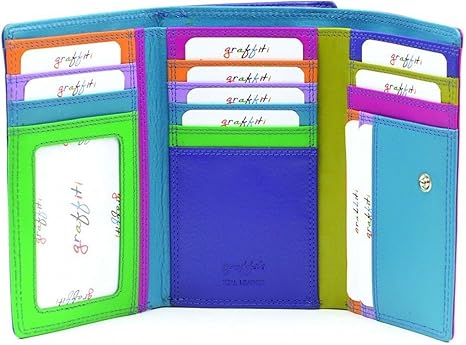 tri fold purse