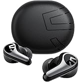SoundPEATS C30 Wireless Earbuds Noise Cancelling Headphones, Black | Bluetooth 6.0, LDAC Hi-Res, Hybrid ANC, Spatial Audio, 52H Playtime, 6-Mic ENC for Clear Calls, 12mm Driver, Multipoint, IP54