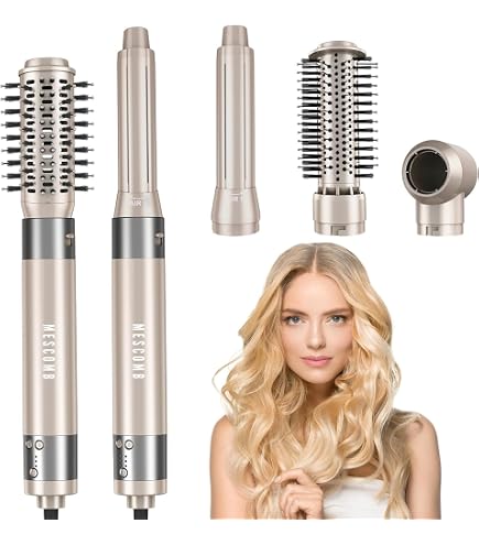 Amazon.com : 5 in 1 Hair Air Styler - Rotating Hair Dryer Brush