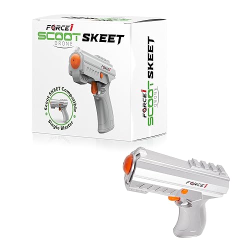 Force1 Blaster Gun Electronic Shooting Game for Kids and Adults (Blaster  Only)- LED Toy Gun with Easy Switch Launch and Drop Mode Button, Compatible 