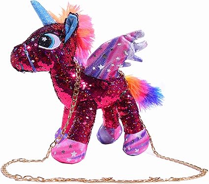 unicorn sequin toy