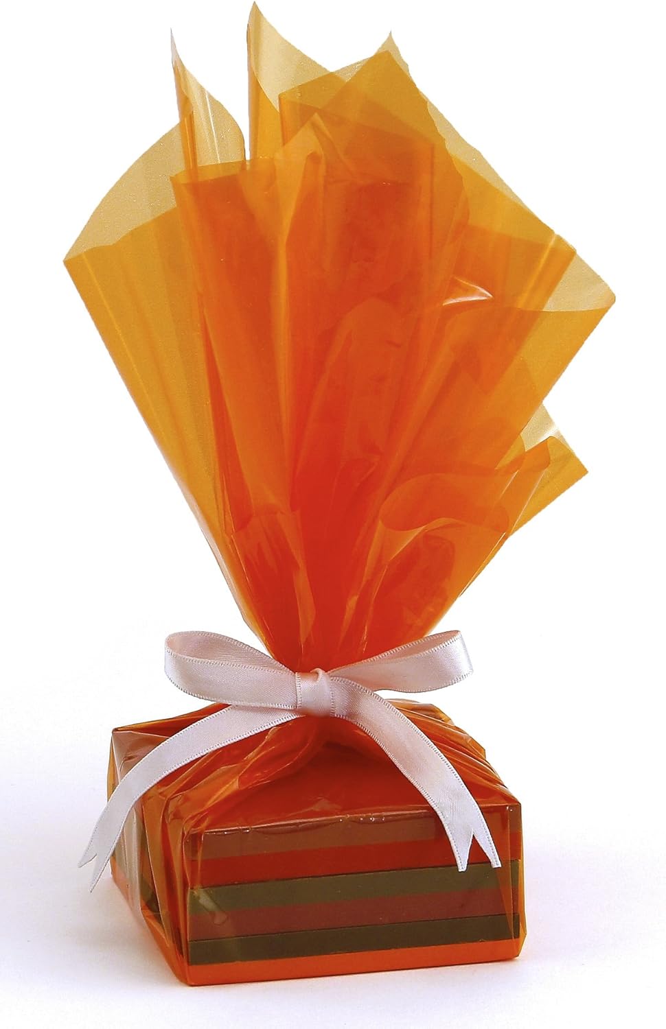 Hygloss Products Cellophane Roll – Cellophane Wrap for Crafts, Gifts, and Baskets 20 Inch x 5 Feet, Orange: Home & Kitchen