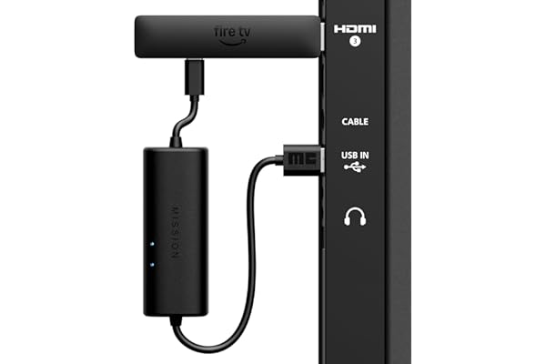All-New Made for Amazon, USB Power Cable (Eliminates the Need for AC Adapter)