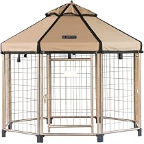 Amazon.com: Advantek Win World Pet Gazebo Indoor and Outdoor Metal ...