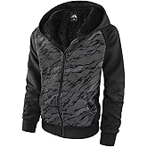 OHSNMAKSL Boys Fleece Jacket Kids Winter coat Girls Sherpa Lined Zip Up Hoodie Warm Sweatshirt School Hooded Outerwear