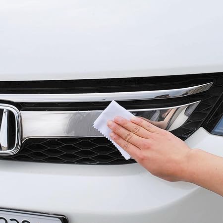 Amazon プロスタッフ 車用 メッキクリーナー 魁 磨き塾 80ml S 72 鏡面コンパウンド クリーナー配合 綿100 ネルクロス 1枚 拭き取り用クロス 4枚付き 車 バイク 車 バイク