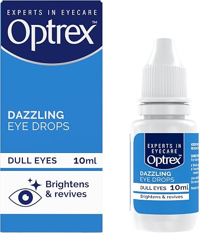 Optrex Dazzling Eye Drops 10ml - Brightens & Revives Dull Eyes