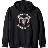 Devil Satan Hell Zip Hoodie