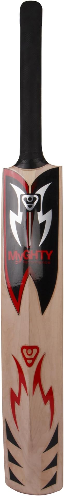Myghty Performance Kashmir Willow Cricket Bat - Black (Tennis Bat)
