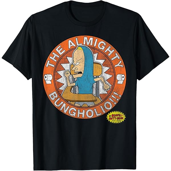 BEAVIS AND BUTTHEAD NERDY BY NATURE Tシャツ Amazon.com: Men's Beavis and Butt-Head Nerd Glasses T-Shirt