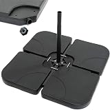 Denny International Set of 4 Cantilever Parasol Base Weights Square Shape view 1