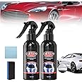 2PCS Nuracoat Nano Car Spray, Nurafix Scratch Remover, Nurafix Scratch Repair, Auto Nano Ceramic Coating Polishing Spraying,Fast Repairing Scratch (120ML)
