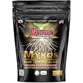 Xtreme Gardening Mykos Mycorrhizae for Plants- Granular Mycorrhizal Fungi Root Inoculant, OMRI Listed Organic Biofertilizer for Stronger Roots &amp; Nutrient Uptake (2.2 lbs)