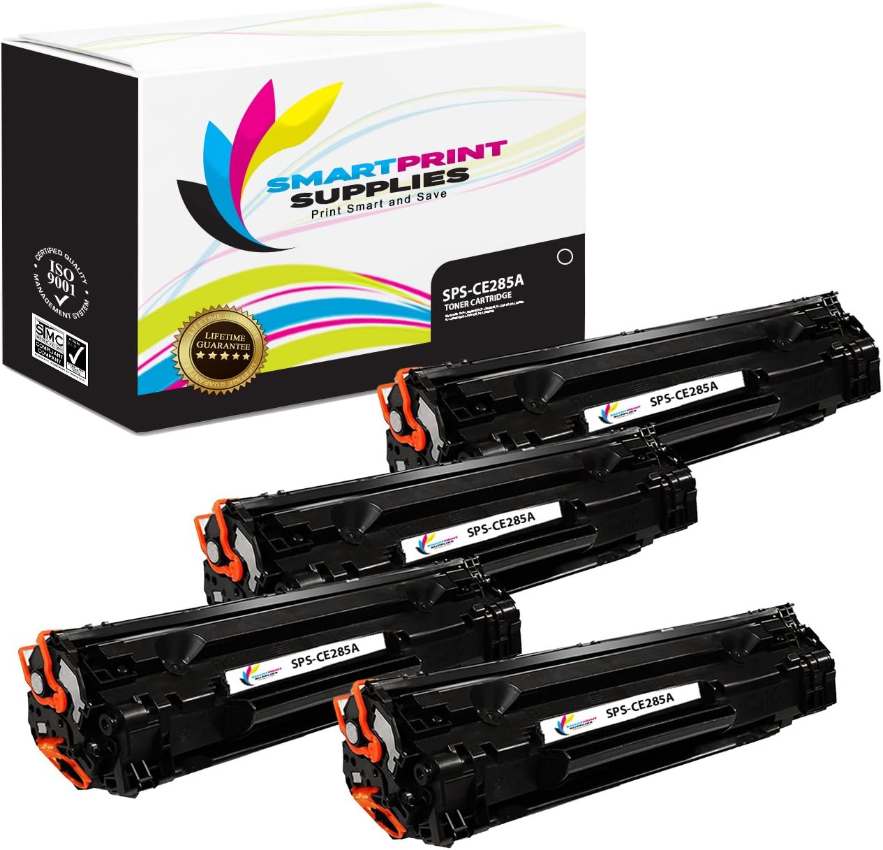 Smart Print Supplies Compatible 85A CE285A Black Toner