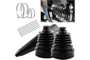 2PCS Car CV Boot Repair Kit with CV Boot Tool & Ties & Clamps,Cuttable Car CVs Axle Boots Repair Kit for Dust Protection Fits