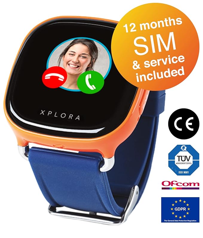 XPLORA - Teléfono inteligente para niños, incluye 12 meses ...