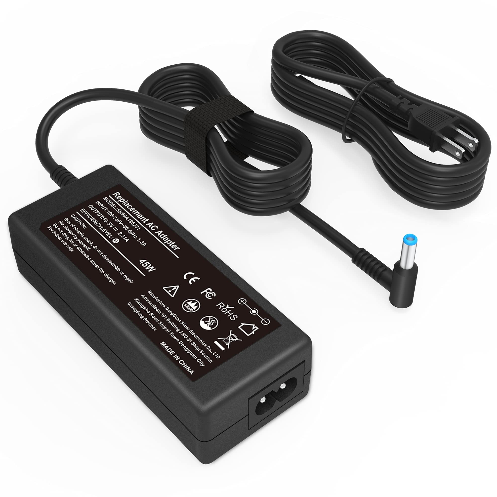 PIOEVTKA 130W USB C Type C Adapter Laptop Charger Compatible with Dell XPS 15 2in1 9575 Precision 5530 2in1 5550 5750 3560 3550 3551 Latitude 7410 7310 7210 9410 9510 9575 5420 5520 5510 Power Cord