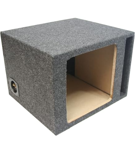 Amazon.com: Fits Kicker L7 12 Inch Square Sub Box Single Vented