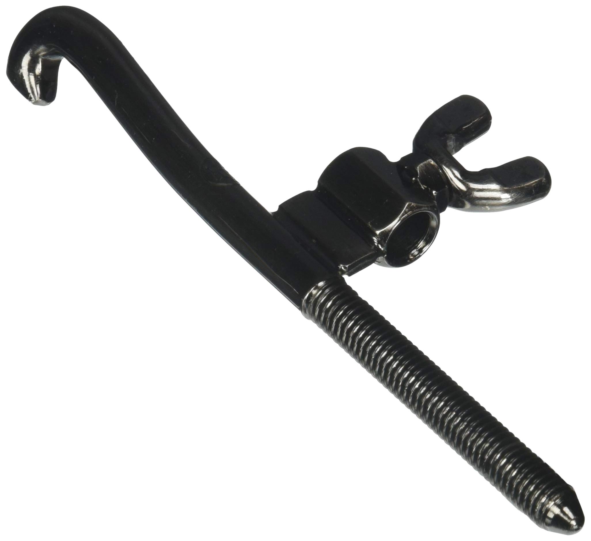 LP Latin Percussion Tension Hook Conga Mic Lug Galaxy and Palladium Brushed Nickel; LP972M-BN