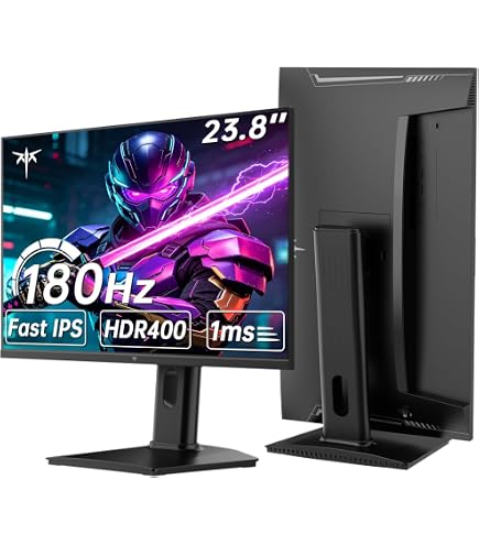 Amazon.com: KTC 24.5 Inch 240Hz Gaming Monitor, FHD Fast IPS
