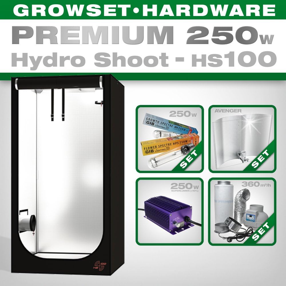 Hydro Shoot HS100 Grow Set 250 W Premium