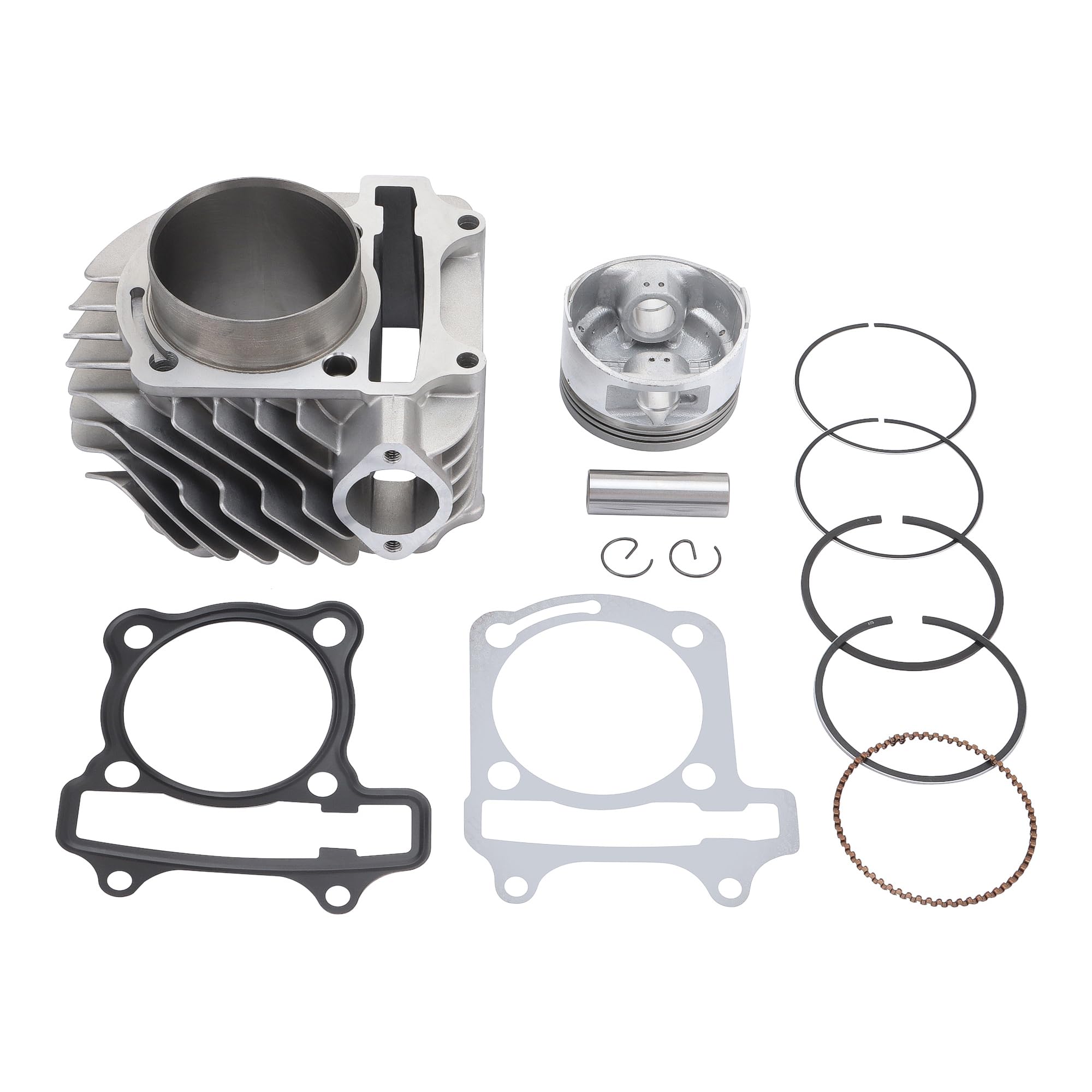 GOOFIT 63mm Engine Parts Cylinder Liners Heads Block Kit Engines Parts Replacement For GY6 180cc 200cc 250cc ATV Off Road Vehicle Scooter