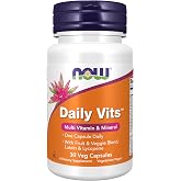 NOW Supplements, Daily Vits&trade;, One Tablet Daily, 30 Veg Caps