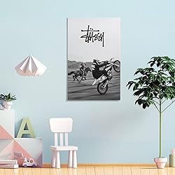 GRDdaF Stussy Streetwear Poster Aesthetic Racer Car