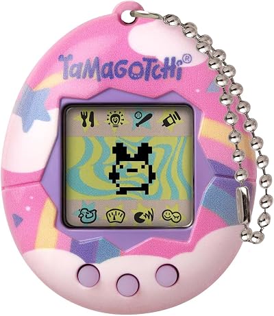 Tamagotchi Original Dreamy Shell Bandai Cyber Pet with Chain