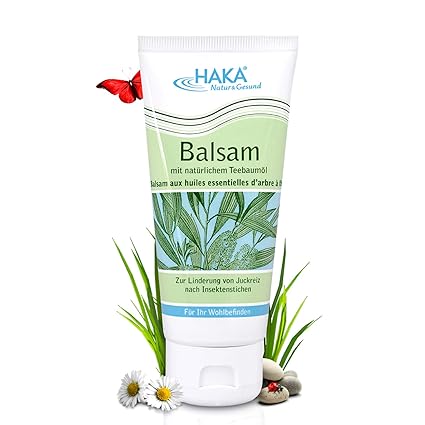 HAKA Balsam gegen Juckreiz I 100 ml I Lindert Juckreiz nach Insektenstichen I Mildert Entzündungen I Natürliches Insektenschu