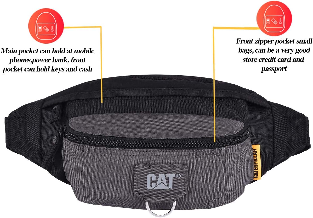caterpillar pouch bag